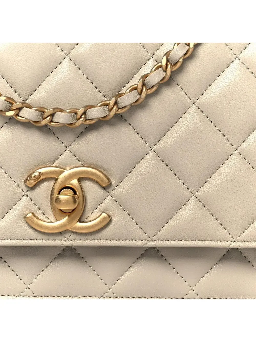 Chanel Lambskin Quilted Cc Wallet On #326791C43B